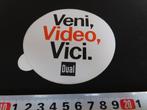 sticker DUAL Veni, Video, Vici  *, Ophalen, Zo goed als nieuw, Bedrijf of Vereniging