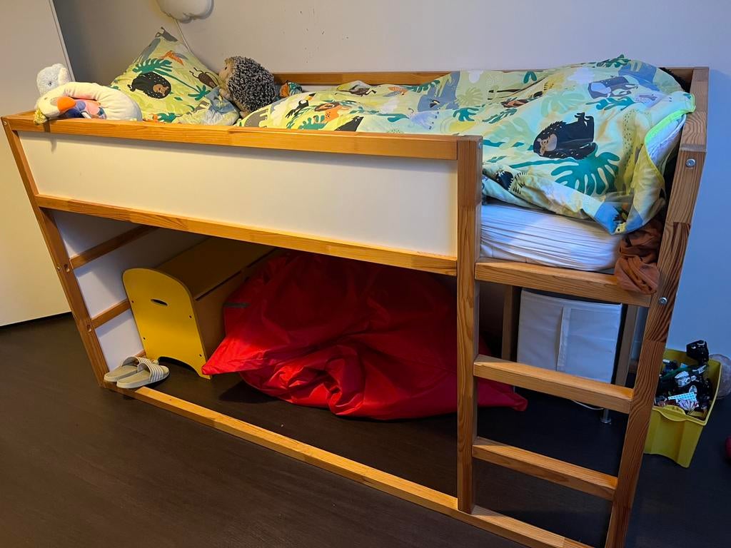 Hoogslaper ikea, Ophalen, Zo goed als nieuw, Hoogslaper