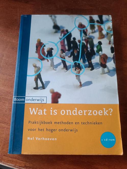 Nel Verhoeven - Wat is onderzoek?, Boeken, Wetenschap, Zo goed als nieuw, Ophalen of Verzenden