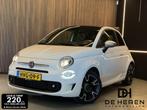 Fiat 500 1.0 Hybrid Rockstar LED Cabrio 12 MND GR,leer,airco, Auto's, Fiat, Voorwielaandrijving, Gebruikt, Euro 6, 4 stoelen