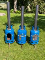 Tuinhaard terraskachel gasfleskachel houtkachel tuinkachel, Ophalen, Nieuw