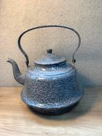 Gewolkt emaille ketel, Antiek en Kunst, Ophalen of Verzenden