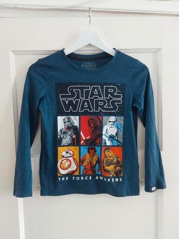 Star Wars T - shirt maat 134 - 140 beschikbaar voor biedingen