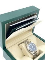 Rolex Oyster Perpetual 114200 Staal Blue Baton Arabic Dial, Staal, Zwitserland, Zwitserland, Rolex
