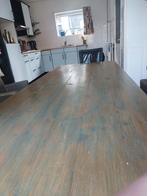 Gratis antieke tafel, Huis en Inrichting, Tafels | Eettafels, Gebruikt, Vierkant, Vijf personen of meer, 150 tot 200 cm