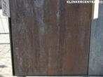 NIEUWE TERRASTEGEL bruin antraciet 60x60x4cm met coating