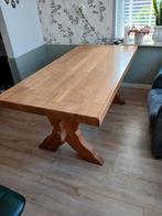 kloostertafel / eettafel 170 x 83 x 74 hoog, Huis en Inrichting, Ophalen, Gebruikt, Eikenhout, 50 tot 100 cm