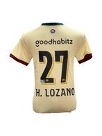 Hirving Lozano PSV 23/24 uit shirt gesigneerd, Verzamelen, Shirt, PSV, Ophalen of Verzenden, Zo goed als nieuw
