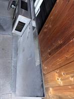 Composiet keukenwerk blad met wasbak(ikea) zwart gespikkked, Gebruikt, Zwart, Minder dan 100 cm, 25 tot 50 cm