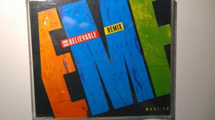 EMF - Unbelievable (Remix), Cd's en Dvd's, Cd Singles, Zo goed als nieuw, Pop, 1 single, Maxi-single, Ophalen of Verzenden