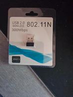 USB WiFi Adapter - Plug-and-Play Draadloze Connectiviteit, Computers en Software, USB Sticks, Nieuw, Ophalen of Verzenden