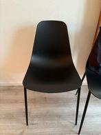 Kunststof eetkamerstoelen Renee Gamma 6x, Ophalen, Kunststof, Zwart, Zo goed als nieuw