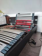 2 Elektrische Lattenbodems 90x210 - Verstelbaar, Ophalen, 90 cm, Eenpersoons, 210 cm