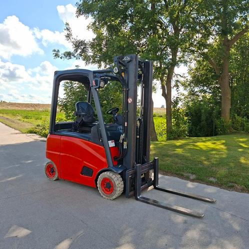 Tekoop Linde E16H-01 elektrische heftruck triplomast 462 cm, Zakelijke goederen, Machines en Bouw | Heftrucks en Intern transport
