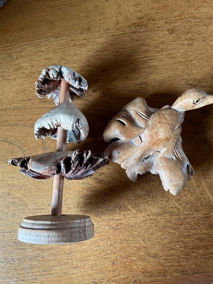 Houtsnijwerk Decoratie, Antiek en Kunst, Kunst | Beelden en Houtsnijwerken, Ophalen of Verzenden