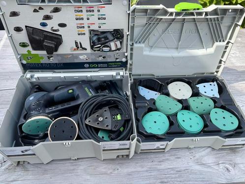 Festool Rotex RO 90 DX FEQ-Plus Schuurmachine, Doe-het-zelf en Verbouw, Gereedschap | Schuurmachines, Gebruikt, Excentrische schuurmachine