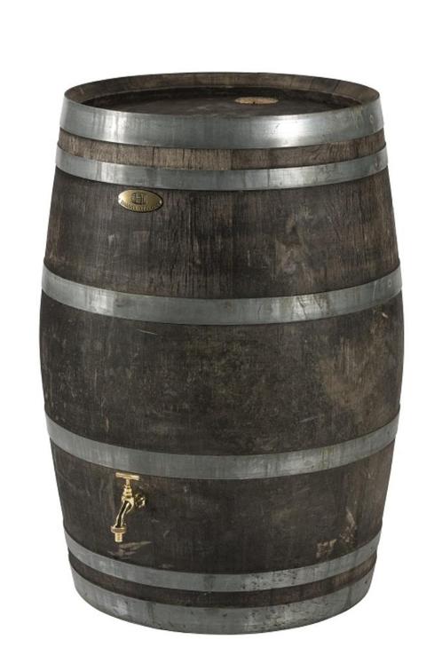 Houten Regenton, Smart, 228 Liter, Eiken Wijnvat, Tuin en Terras, Regentonnen, Nieuw, Hout, 150 liter of meer, Met kraantje, Ophalen