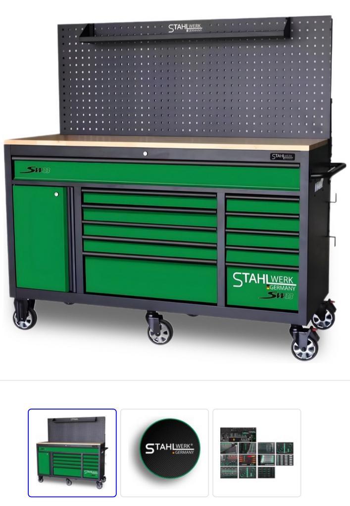 Stahwerk Germany SW33 Gereedschapswagen, Doe-het-zelf en Verbouw, Gereedschapskisten, Nieuw, Ophalen