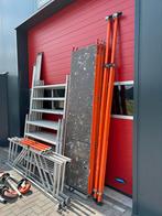 Altrex rolsteiger incl safe rekken te koop, Ophalen, Zo goed als nieuw, Rolsteiger of Kamersteiger, 5 meter of hoger