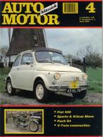 AMK 4 1990 : Fiat 500 - Puch S4 - Sparta, Ophalen of Verzenden, Gelezen, Algemeen