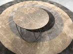 Nieuw Rolf Benz 8770 Bijzettafel Keramiek Emperador Tafel, Minder dan 55 cm, Rond, Nieuw, Ophalen of Verzenden