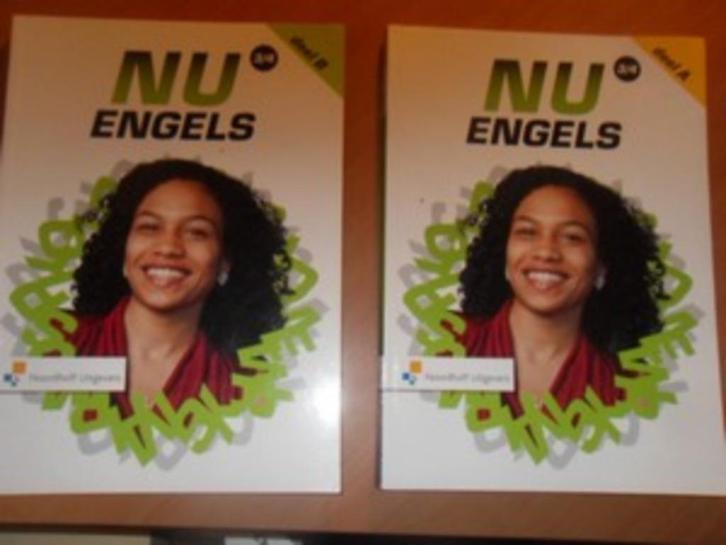 Moons, Aafke (eindredactie). Nu engels 3-4 deel a + deel b., Boeken, Schoolboeken, Gelezen, Engels, Overige niveaus, Ophalen of Verzenden