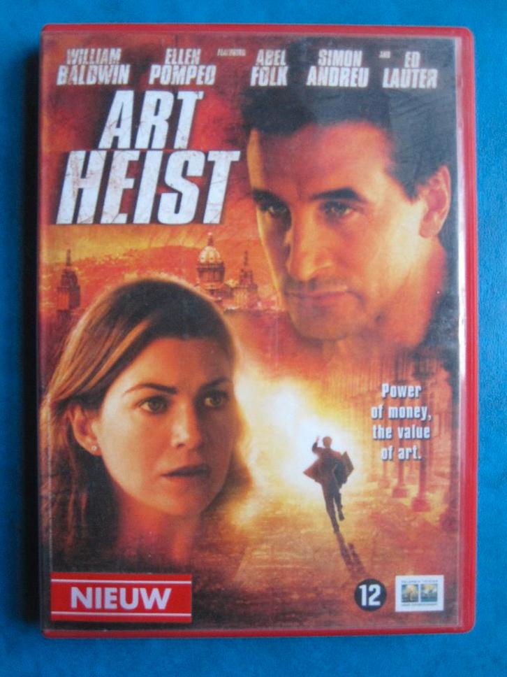 Art Heist, Cd's en Dvd's, Dvd's | Actie, Zo goed als nieuw, Actie, Vanaf 12 jaar, Ophalen of Verzenden