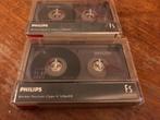 2 Philips cassettebandjes FS-60 Esso, Cd's en Dvd's, Cassettebandjes, 2 t/m 25 bandjes, Gebruikt, Ophalen of Verzenden, Onbespeeld