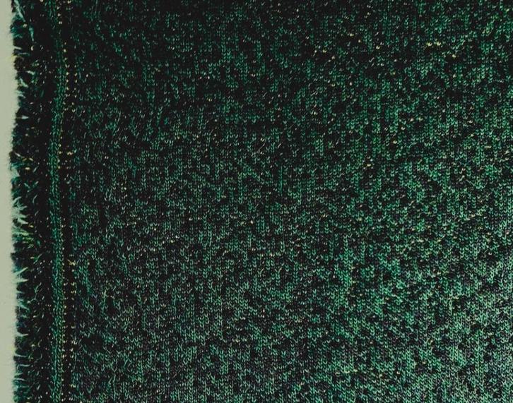 Kvadrat Febrik Arda 1991; groen+blauw; 6,2 meter meubelstof, Hobby en Vrije tijd, Stoffen en Lappen, Nieuw, Wol, 120 cm of meer