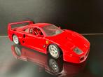 Burago 1:18 Ferrari F40 - Klassiek Model, Hobby en Vrije tijd, Overige merken, Gebruikt, Auto, Groter dan 1:32