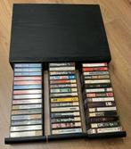 Cassettebandjes inclusief bewaar box, Gebruikt, Overige genres, Ophalen of Verzenden, Met bewaardoos, rek of koffer