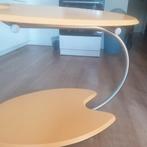 Ovaal Bijzettafel, Minder dan 45 cm, Minder dan 55 cm, Gebruikt, Ophalen of Verzenden