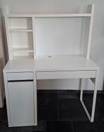 Ikea Micke Bureau met Opzetstuk, Huis en Inrichting, Bureaus, Ophalen, Gebruikt
