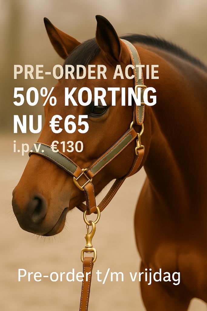 Halster Elysian Vogue  handgemaakt, Dieren en Toebehoren, Paarden en Pony's | Overige Paardenspullen, Nieuw, Overige soorten, Ophalen of Verzenden