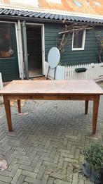 Eettafel teak 90x180, Huis en Inrichting, Tafels | Eettafels, Ophalen, 50 tot 100 cm, Zo goed als nieuw, 150 tot 200 cm