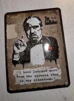 The Godfather Metalen Bord - Vintage Look Sicilia, Huis en Inrichting, Woonaccessoires | Wanddecoraties, Ophalen of Verzenden