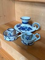 Set van 3 Delftsblauwe kandelaars/ blakers, Ophalen of Verzenden