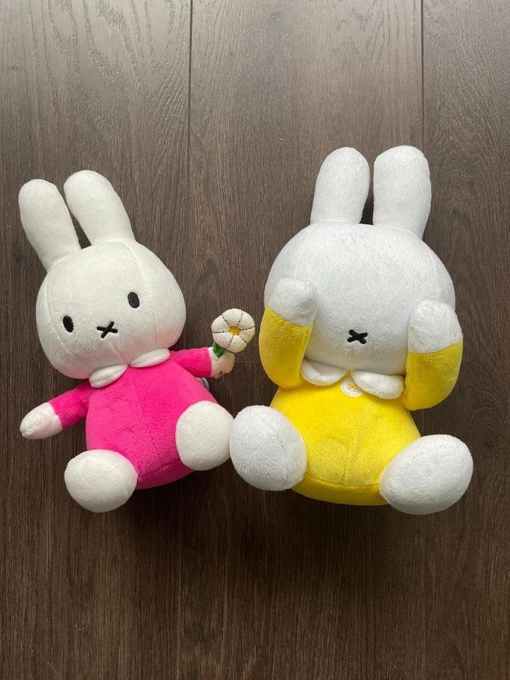 Nijntje Knuffelset, Kinderen en Baby's, Speelgoed | Knuffels en Pluche, Zo goed als nieuw, Konijn, Ophalen