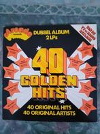 DLP - 40 Golden Hits, Ophalen, 1960 tot 1980, Zo goed als nieuw, 12 inch