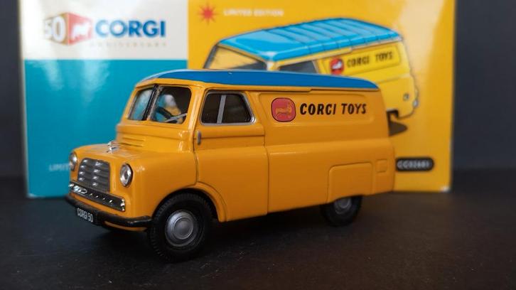 Bedford Ca Van 1:43 Corgi Toys Pol, Hobby en Vrije tijd, Modelauto's | 1:43, Zo goed als nieuw, Verzenden