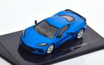 Chevrolet Corvette Stingray 2020 Blauw Model 1/43 Ixo Models, Overige merken, Ixo Models, Auto, Ixo Models