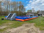 Opblaasbare voetbalboarding (voetbalveld) te huur/huren, Ophalen, Zo goed als nieuw