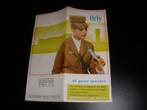 Prachtige informatiebrochure van vliegveld Orly Parijs 1967, Verzamelen, Ophalen of Verzenden, Gebruikt, Boek of Tijdschrift