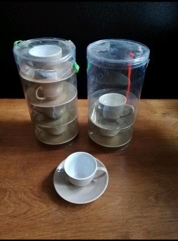 Siaki Stoneware kopje + schotel espresso sets (5 beschikbaar beschikbaar voor biedingen