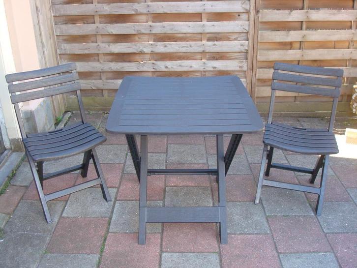 Bistro set 3 dlg met klaptafel Zomer Opruiming !!!, Tuin en Terras, Tuinstoelen, Nieuw, Ophalen