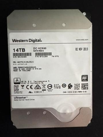 WD Ultrastar 14TB SATA HDD beschikbaar voor biedingen