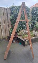 Houten schildersladder, Ophalen, Gebruikt, Trap, Minder dan 2 meter