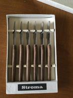 Vintage Stroma fruitmesjes - Set 6 - houten handvat in doos, Ophalen of Verzenden, Huis en Inrichting