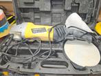 Powerplus X0474 Polijstmachine met Pads & Koffer, Doe-het-zelf en Verbouw, Ophalen of Verzenden, Gebruikt, 1000 watt of meer, Haakse handslijpmachine