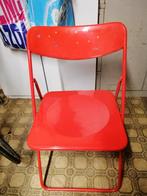 klap stoeltjes, Huis en Inrichting, Stoelen, Ophalen, Gebruikt, Twee, Wit